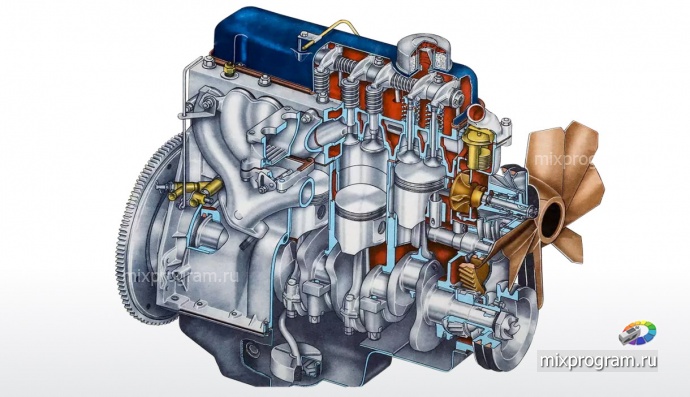 В России возобновили выпуск классических двигателей V8